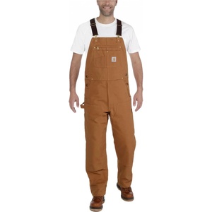 Carhartt WIP Мъжки ежедневен панталон Carhartt Bib Overall Casual trousers - Carhartt Brown - размер 36 (007-1837-0225)