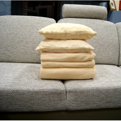 Sleep-well Přehozy na sedací soupravu mikroflanel Sleep-well ® - ČOKO