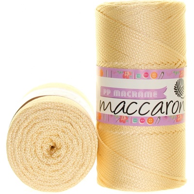 Maccaroni PP Macrame 028 světlounká meruňková