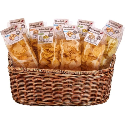Vinařské brambůrky mix příchutí 20 x 100 g