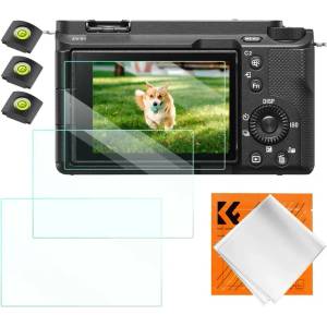K& F Concept Протектор за LCD дислпей за Sony ZV-E1, A7 IV, A6700, A7CII c стъкло 0, 3 mm 3бр