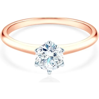 SAVICKI Годежен пръстен The Journey: двуцветно злато, диамант