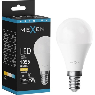 Nova LED крушка E14, G45, 10W, Топла - 3000K, 1055 lm - L101-E14-1030-01 (L101-E14-1030-01)