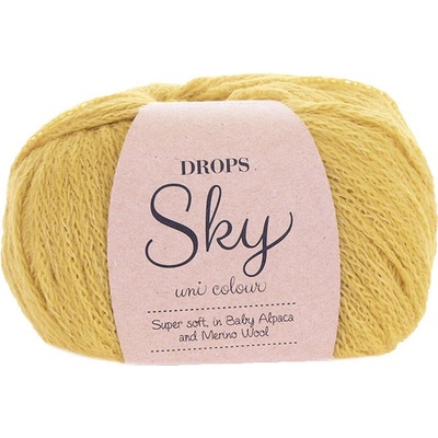 Příze Drops Sky uni colour 16 - citron