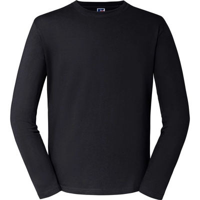 Russell Athletic 180l / Унисекс тениска с дълъг ръкав, 100% памук - черна, xxxl (10180l00213)
