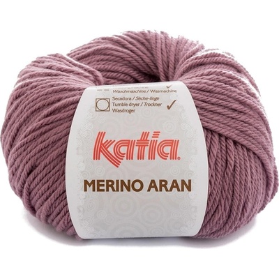 Katia Merino Aran 85 Dark Mauve Плетива прежда (MA 85)