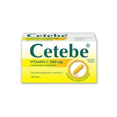 Cetebe 500 mg 30 kapsúl