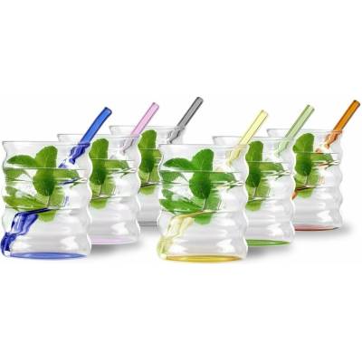 Design Poháre v súprave z borosilikátového skla Volo Vialli 6 x 350 ml