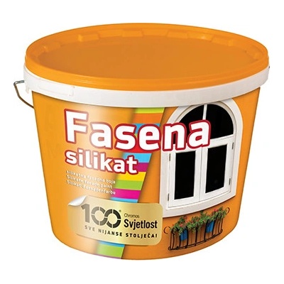 SVJETLOST FASENA SILIKAT Biela,15L