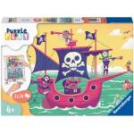 Ravensburger Пъзел-настолна игра Ravensburger от 2 х 24 части - Земя в полезрението (05592) - ozone