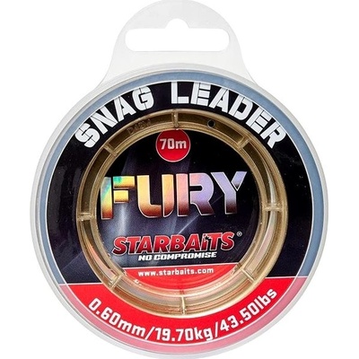 Starbaits Fury Snag Leader 70 m 0,60 mm