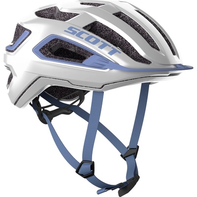 SCOTT Каска за планинско колоездене Scott Helmet Arx (Ce) Bike helmet - White / Dream Blue - размер L 59-61 cm (851-0890-1613)