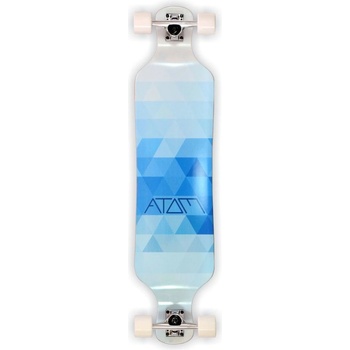 Atom Drop Deck Blue Triangles 39