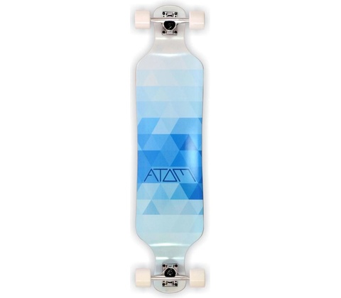 Atom Drop Deck Blue Triangles 39