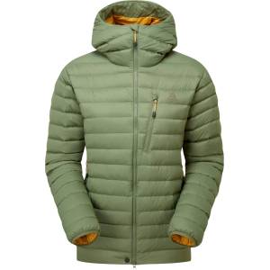 Mountain Equipment Дамско пухено яке Mountain Equipment Women's Earthrise Hooded Jacket Down jacket - Four Leaf Clover II - размер 36 (EU) (104-3414-1212)