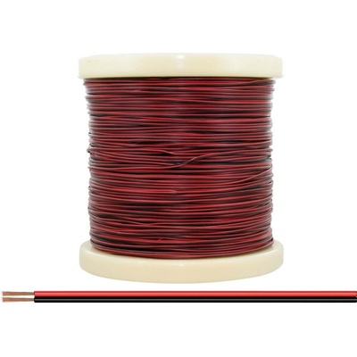 Donau Elektronik 218-500 2 x 0.14 mm² červená/černá 500 m
