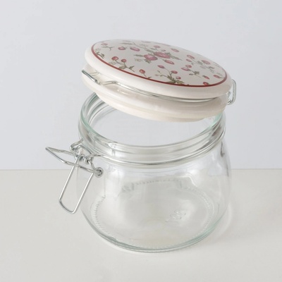 Boltze Home Dekorativní kuchyňská dóza s víkem EMILY 450ml