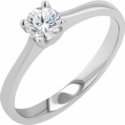 Eppi zásnubní prsten se srdíčkem a diamantem Lenal RE33024