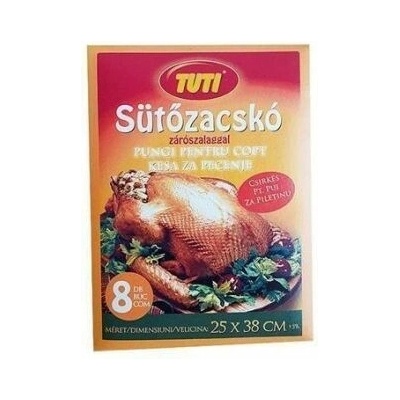 Pečicí sáček na kuře "Tuti", 25 x 38 cm, 8 ks, 5999884707295