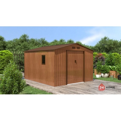 Sunny Градинска барака за инструменти SUNNY Hudson, Имитация на дърво 319х277 см