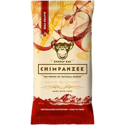 Chimpanzee Energy Bar Apple-Ginger