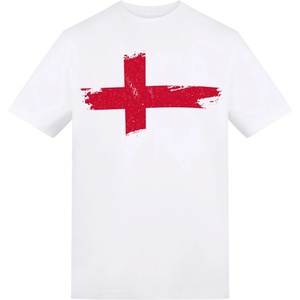 AWD Printed Adult Football England Flag Tee - England Flag