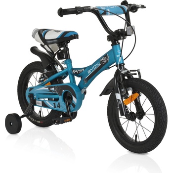 BYOX Детски велосипед Byox - Rapid, 14'', син (112211)