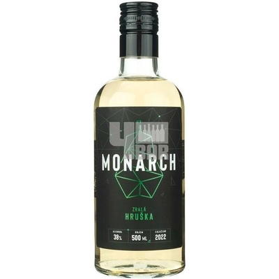 Monarch Zralá Hruška 38% 0,5 l (holá láhev)
