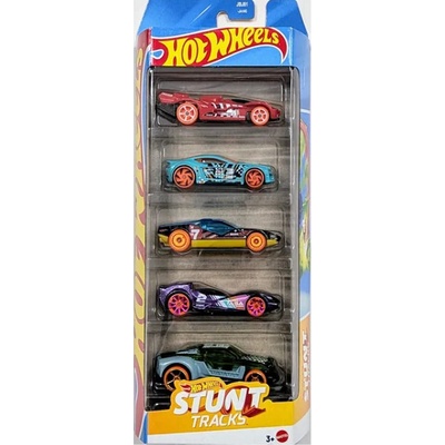 Mattel Hot Wheels Stunt Tracks 5ks angličáky JBJ81