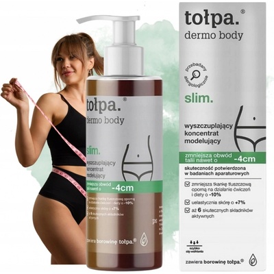 Tołpa Dermo Body Slim modelujúce sérum na brucho, stehná a boky 250 ml