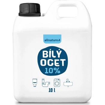 Allnature Bílý ocet 10 % 10 l