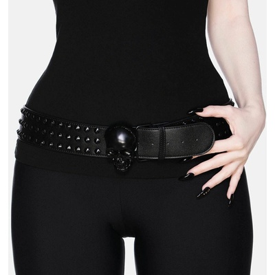 Killstar pásek Bad Bones Black KSRA004096
