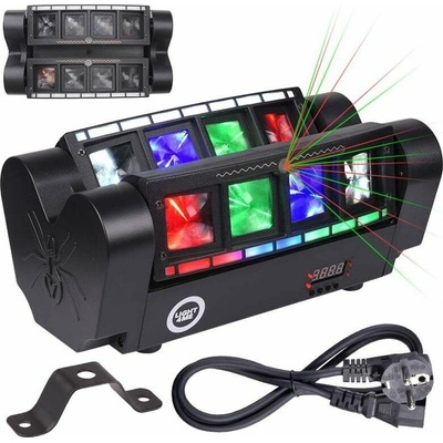 LIGHT4ME SPIDER STROBO LASER LED multiefekt