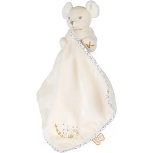 Kaloo Кърпичка за гушкане Kaloo - Cream, мишле, 20 cm (K969957) - baby