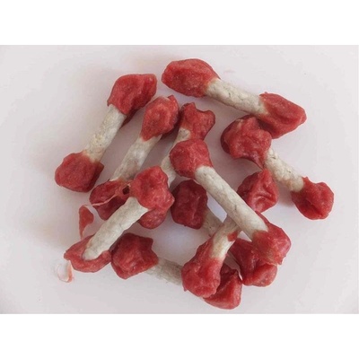 Salač Kosť činka z drvenej byvolej kože s kačacím mäsom 250 g