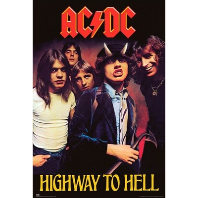 Plakát, Obraz - AD/DC - Highway to Hell, 61 × 91.5 cm