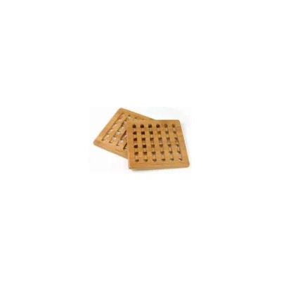 Kinghoff Поставки за горещи съдове Kinghoff KH 1216, 2 броя, 20х20 см, Бамбук (KH 1216)