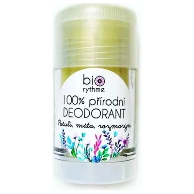 Biorythme 100% přírodní deodorant Pačuli, máta, rozmarýn roll-on 30 g