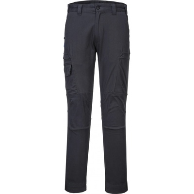 PortWest KX3 CARGO T801 Strečové kalhoty slim fit metal grey