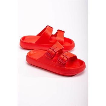 Moda Trend Дамски чехли - Червени #370885 (370885_Червен)