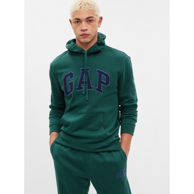 GAP Суитшърт с качулка с лого GAP GAP | Zelen | МЪЖЕ | XS