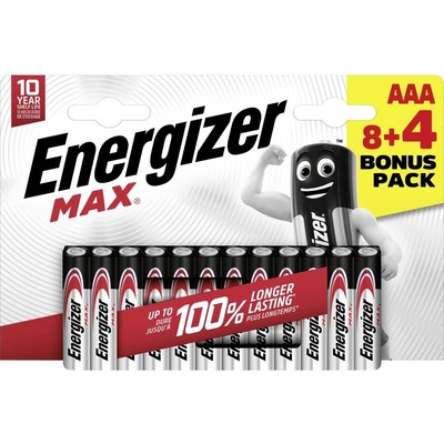 Energizer Max AAA 12 ks E303340900