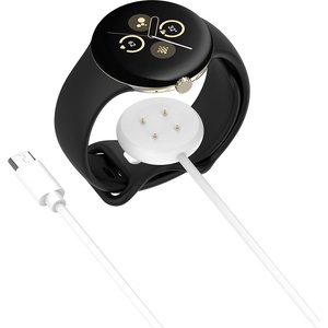 Techsuit Зарядно за Google Pixel Watch 3 (41mm, 45mm) / 2 / Fitbit Ace LTE, Type-C - (THC5) - Бяло (KF2337886)