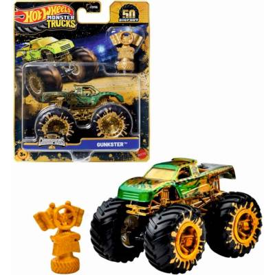 Mattel Hot Wheels Monster Trucks Trophy Champions Gunkster 1:64