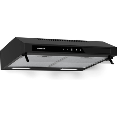 Klarstein Абсорбатор Purista Force, Компактен, 384, 8 м³/ч, EEK C, Технология с два мотора (TK15_Puris. For. _60BK) (TK15_Puris.For._60BK)