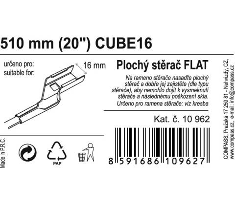 Compass Flat Bulk 510 mm 10962