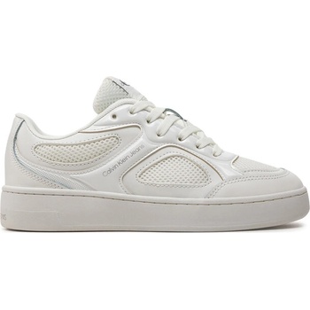 Calvin Klein Сникърси Calvin Klein Jeans Basket Cupsole Low Mix In Met YW0YW01387 Бял (Basket Cupsole Low Mix In Met YW0YW01387)
