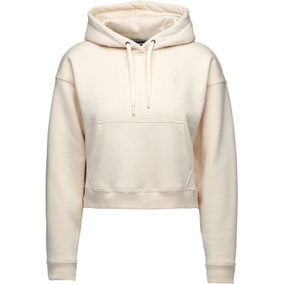 Black Diamond Дамски суичър Black Diamond Women's Crop Pullover Hoody Hoodie - White (117-2483-0412)