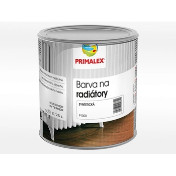 Primalex barva na radiátory lesklá - bílá 0,75l