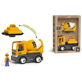 Efko MultiGO Build 2+1 Auto s Igráčkem domíchávač stavební deska